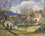 Armand guillaumin Outskirts of Paris painting